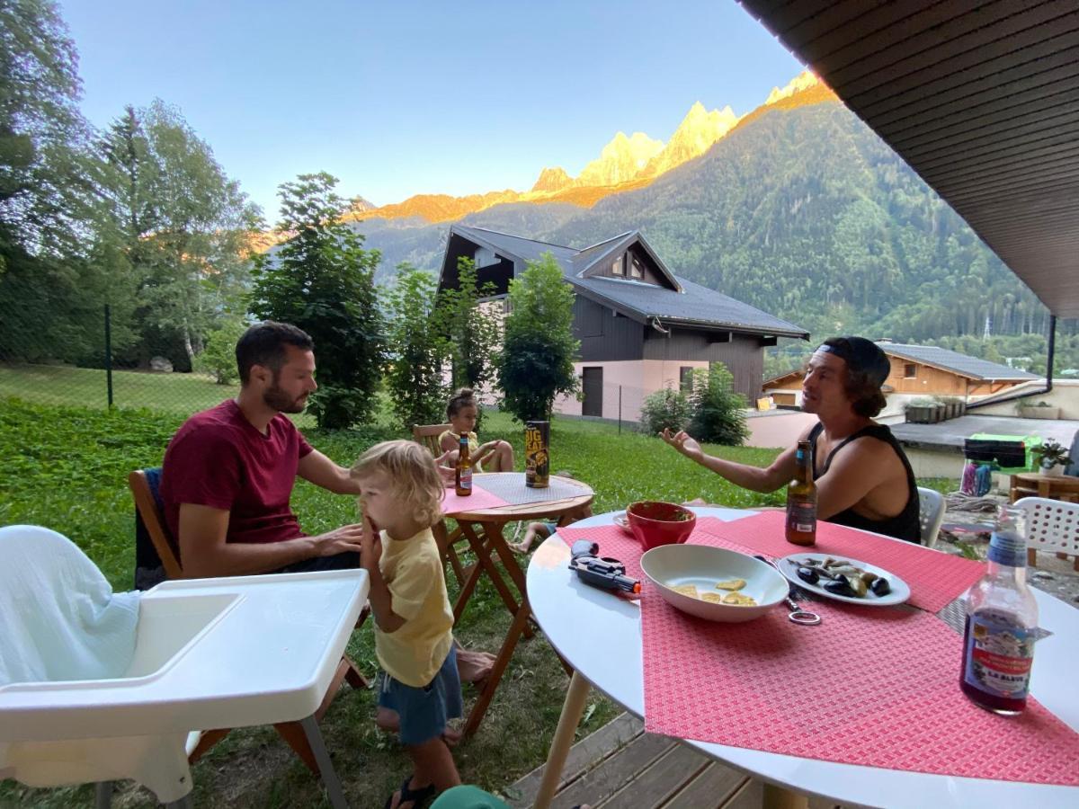 Chamonix Studio Jardin Exteriör bild