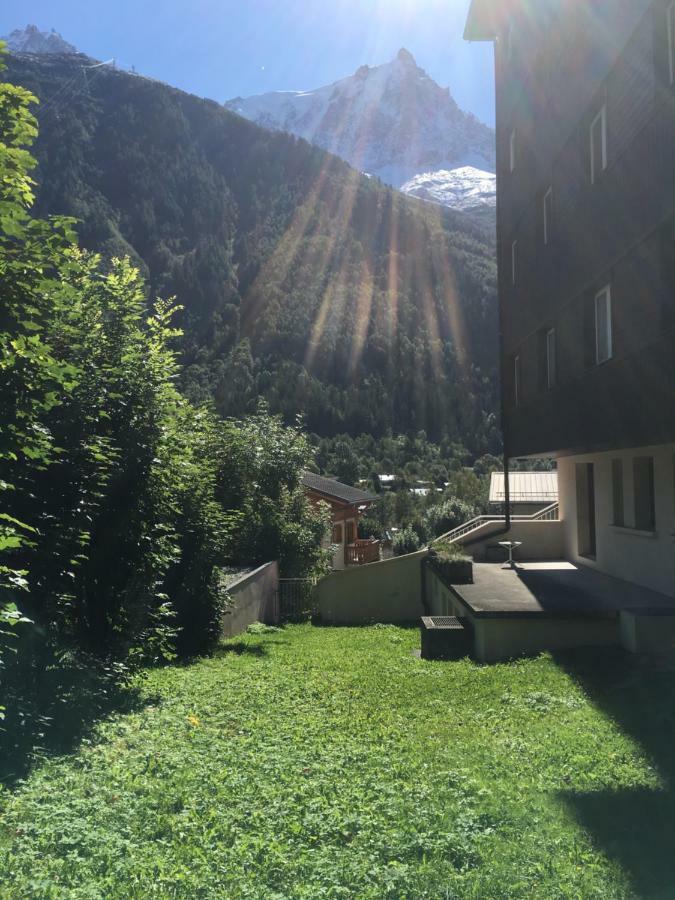Chamonix Studio Jardin Exteriör bild