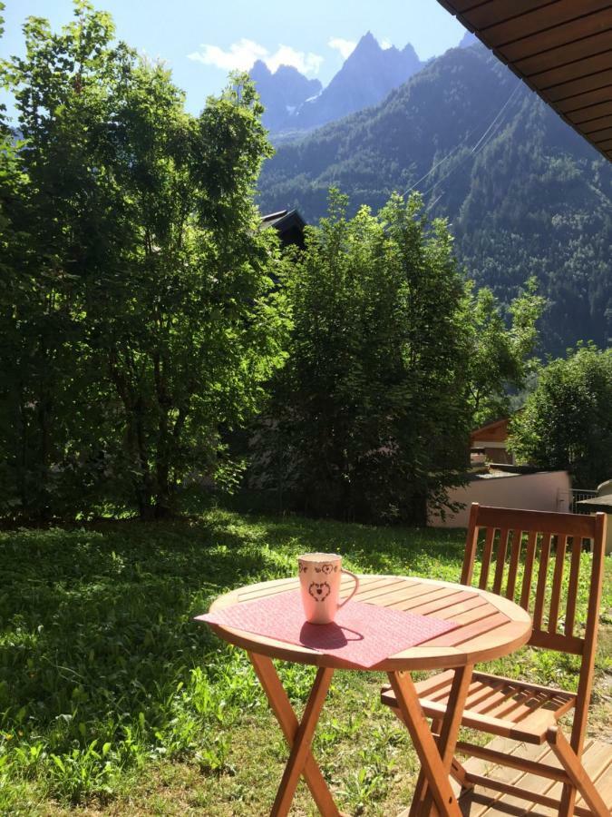 Chamonix Studio Jardin Exteriör bild